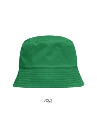 Καπέλο τύπου ψαρέματος (Bucket nylon 03999) πράσινο ( απο την άλλη πλευρά είναι λαχανί)